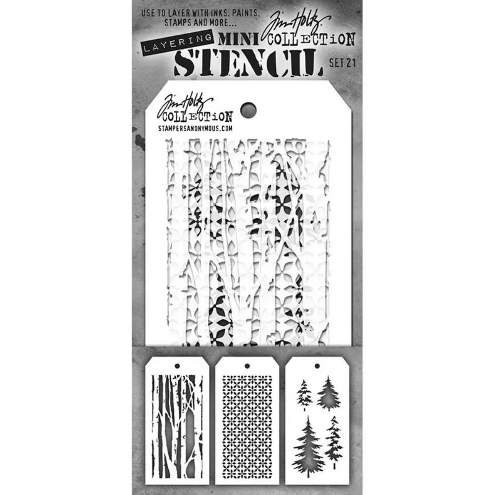 

Mini Stencils Christmas Tree Layering Stencils for Scrapbooking Photo Album Decorative Embossing DIY Make Paper Cards Crafts