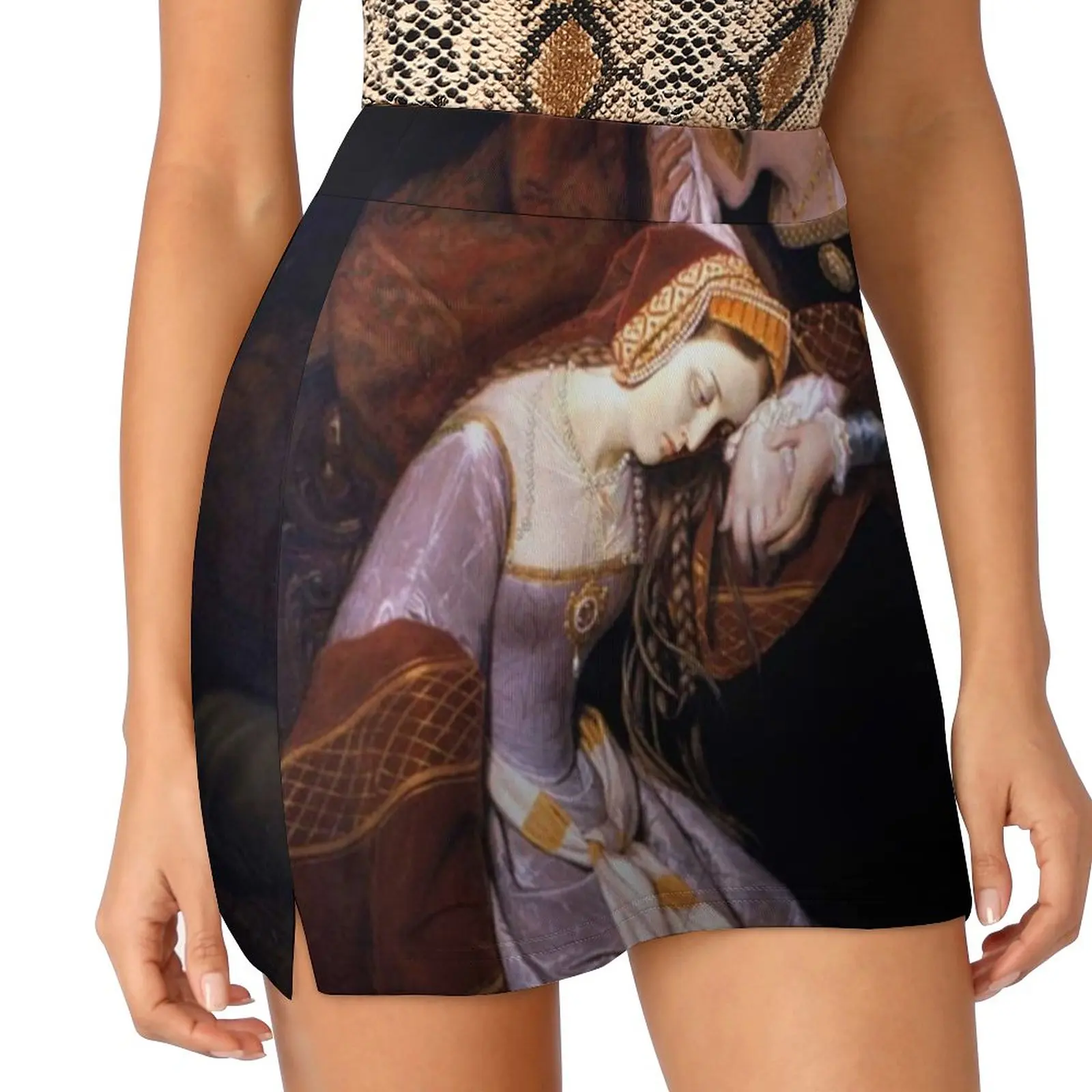 Энн Болейн В Башне Эдвра Картике | Женская юбка The Six Эстетические юбки Новая мода