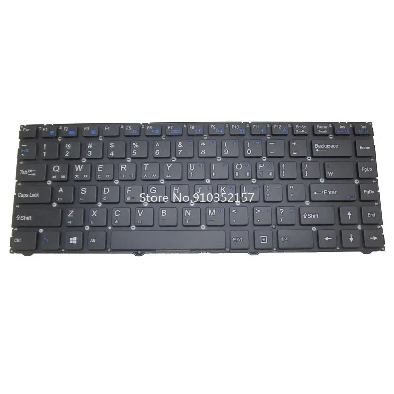 Клавиатура для CLEVO W945AU W945LU MP-12R73K0-4302 MP-12R73K0-4305 6-80-W94A0-110-1 Корейская KR без рамки W942SV