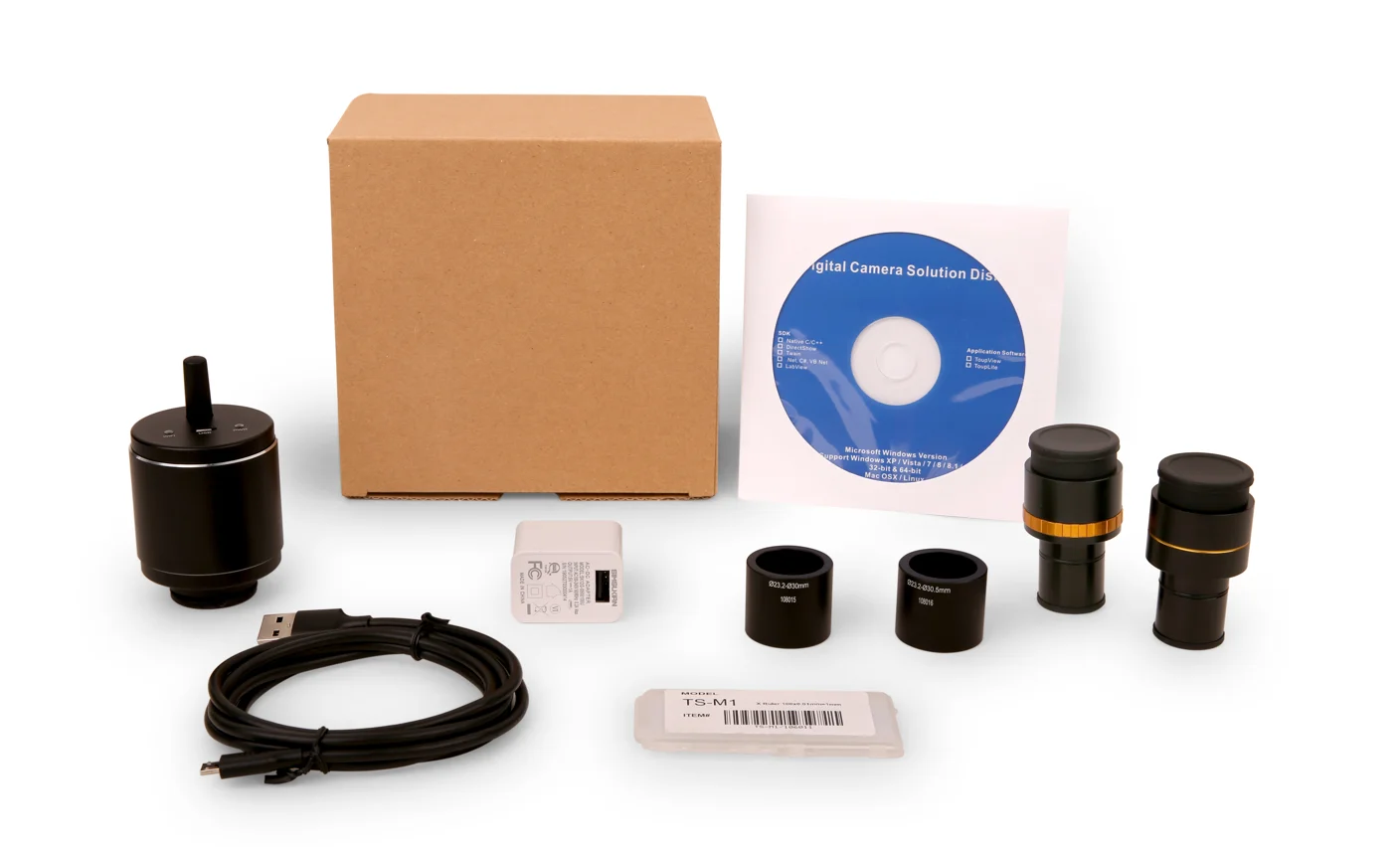 WUCAM1080PA 50 кадров в секунду камера-окуляр с креплением C WIFI + USB цветная камера 1080P