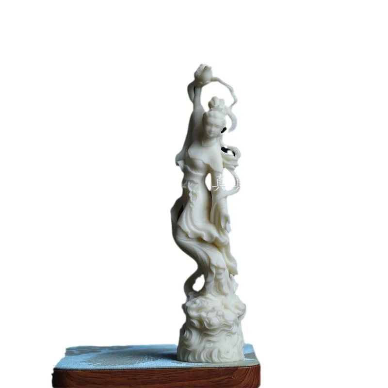 Nut из слоновой кости Tiannu Свободный цветок Красота Украшения для дома и аксессуары