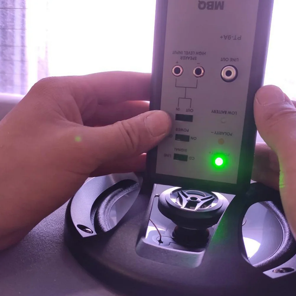 Автомобильная аудиосистема динамик тестер полярности стандартный измеритель