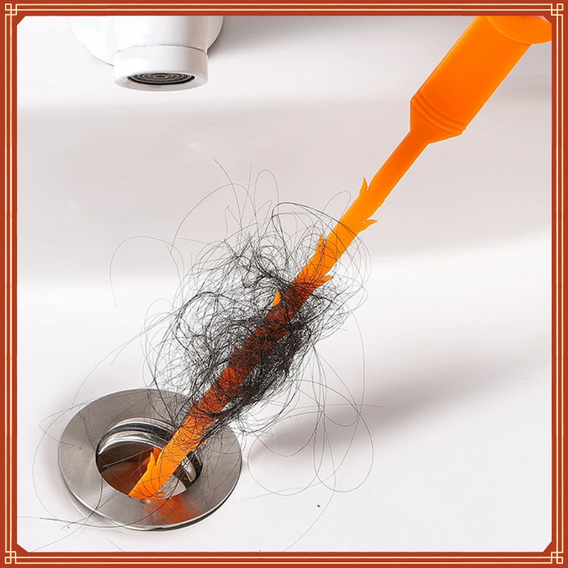

Sink Cleaning Pipe Hook Cleaner Sticks Clog Remover Sewer Dredging Spring Pipe Hair Dredging Tool Bathroom Accessories
