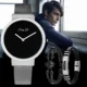 3PCS Men Watch Minimalist Ultra Thin Fashion Simple Black Quartz Watch Bracelet Set Gift for Male Wristwatch Free Shipping Reloj Other Image