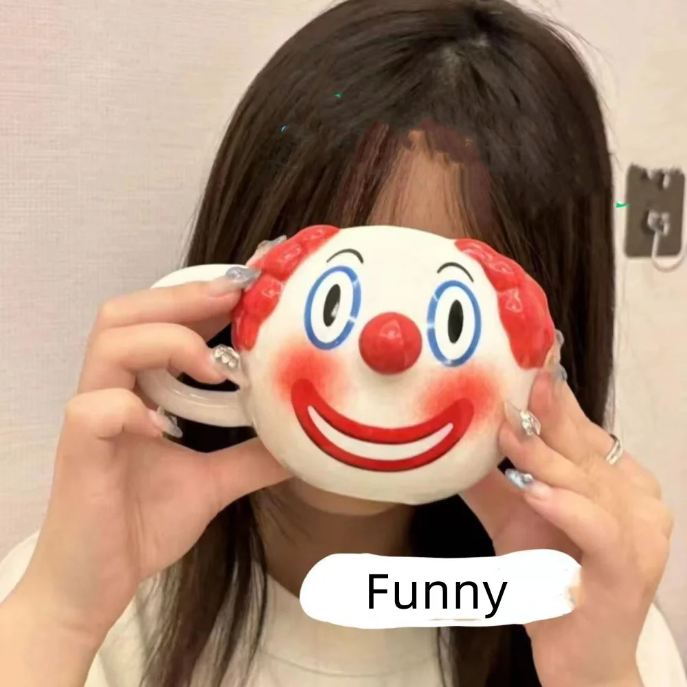 

Керамическая кружка-клоун 400 мл