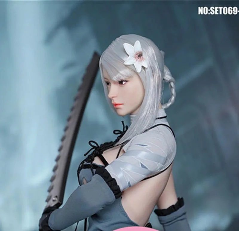 

1/6 Супер утка SET069A SET069B красивая сексуальная пижама версия яркая голова скульптура резьба модель подходит для 12 "TBL PH DAM COO экшн-кукла