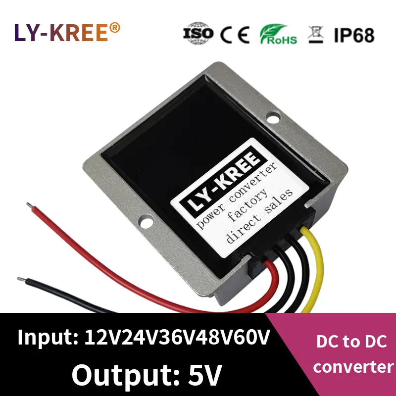 Конвертер 12 В 24 36 48 60 в 5