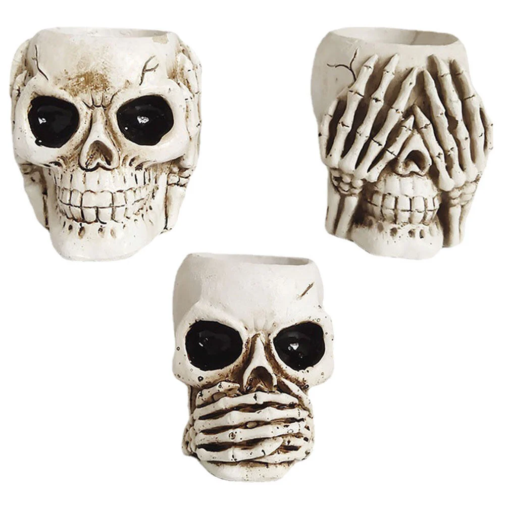 

Garden Pots Outdoor Shaped Flowerpot Multipurpose Planting Pots Resin Bonsai