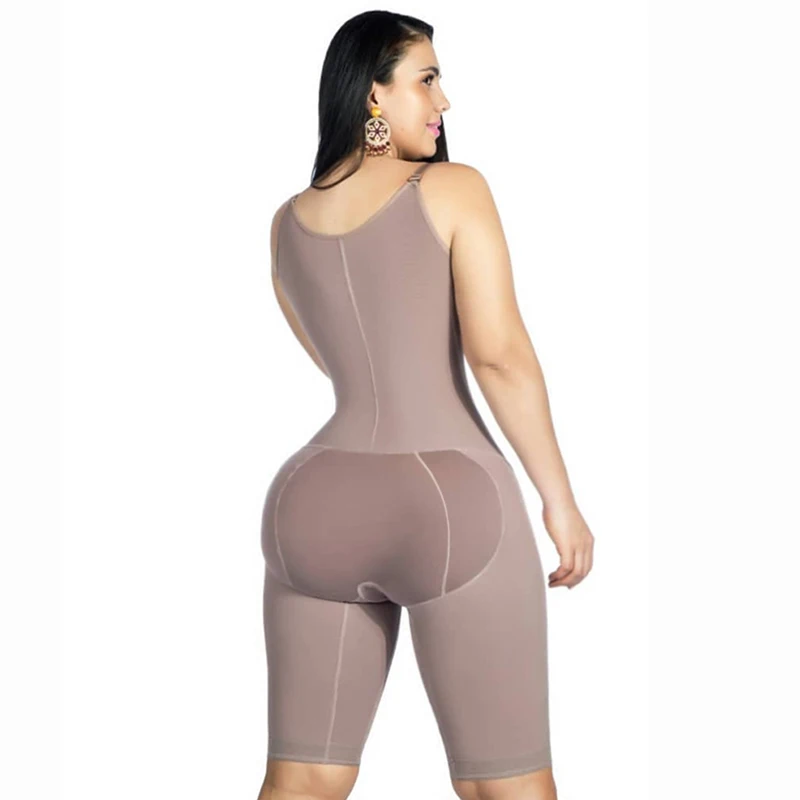 

Postpartum Recovery Compression Garment Side Zipper Tummy Control Shapewear Slimming Fajas Sheath Woman Flat Belly