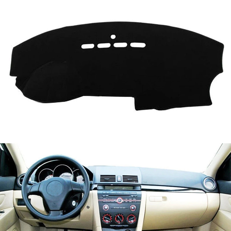 

For Mazda 3 Mazda3 M3 BK 2003 2004 2005 2006 2007 2008 2009 Anti-UV Mat Dashboard Cover Pad Sunshade Dashmat Cushion Carpet Auto