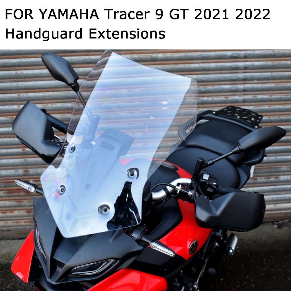 

2022 NEW Motorcycle Handguard Extensions Hand Shield Protector Windshield FOR Yamaha Tracer 9 Tracer9 GT 2021 2022