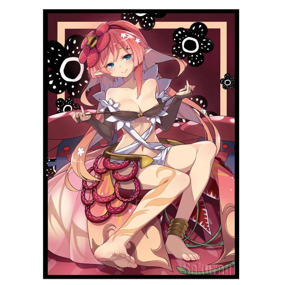 

67X92mm Traptrix Rafflesia Card Sleeves TCG Sleeve Case MGT-22