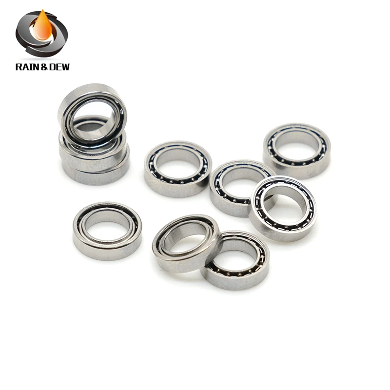High Quality 5x8x2 stainless Steel Ball Bearing 10PCS SMR85 Open Ball Bearings 5*8*2 ABEC-7 P6 L-850 SMR85 Small Bearings
