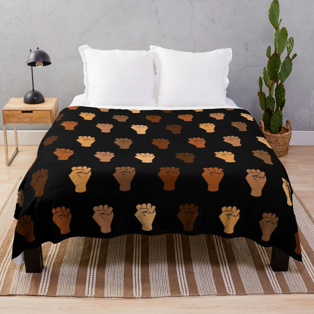 

Black Power Throw Blanket Kid's blanket