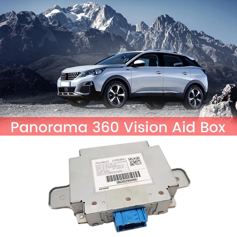 

Car Panorama 360 Vision Aid Box For Peugeot 4008/5008/508L For Citroen C5 AIRCROSS Control Box 9811750080 9828299480