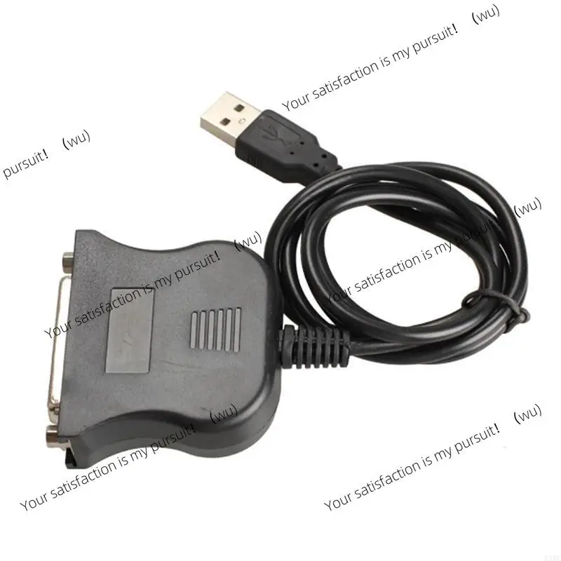 Фото Кабель принтера B2RC IEEE 1284 USB-параллельный кабель-адаптер USB-B25 25-контактный параллельный №1