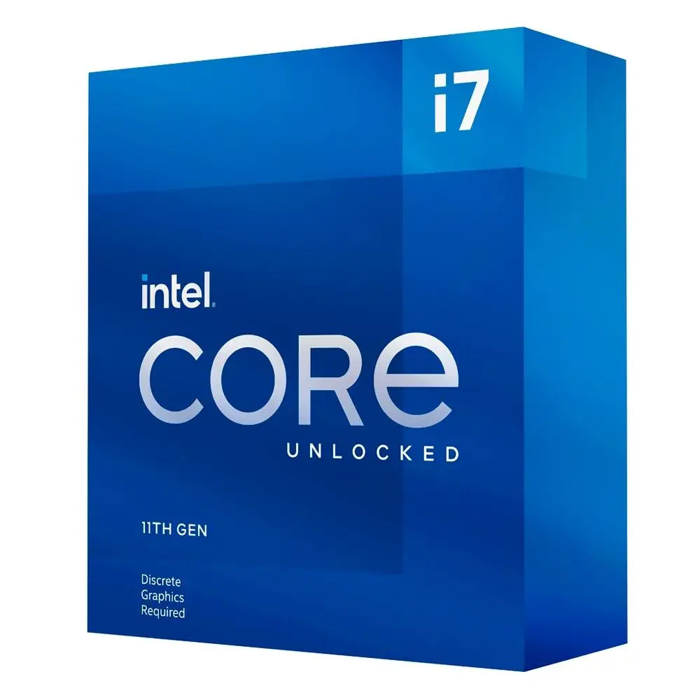 

INTEL CORE PROCESSOR I7-11700KF 3.6GHZ (TURBO 5,00GHZ) CACHE 16MB 8 NUCLEOS 16 THREADS 11th GER LGA 1200 BX8070811700KF