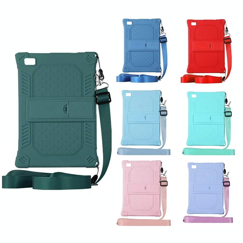 

Case Cover For Teclast P20HD 10.1 Inch Tablet PC Stand Anti-Drop Protection Silicone Case With Lanyard