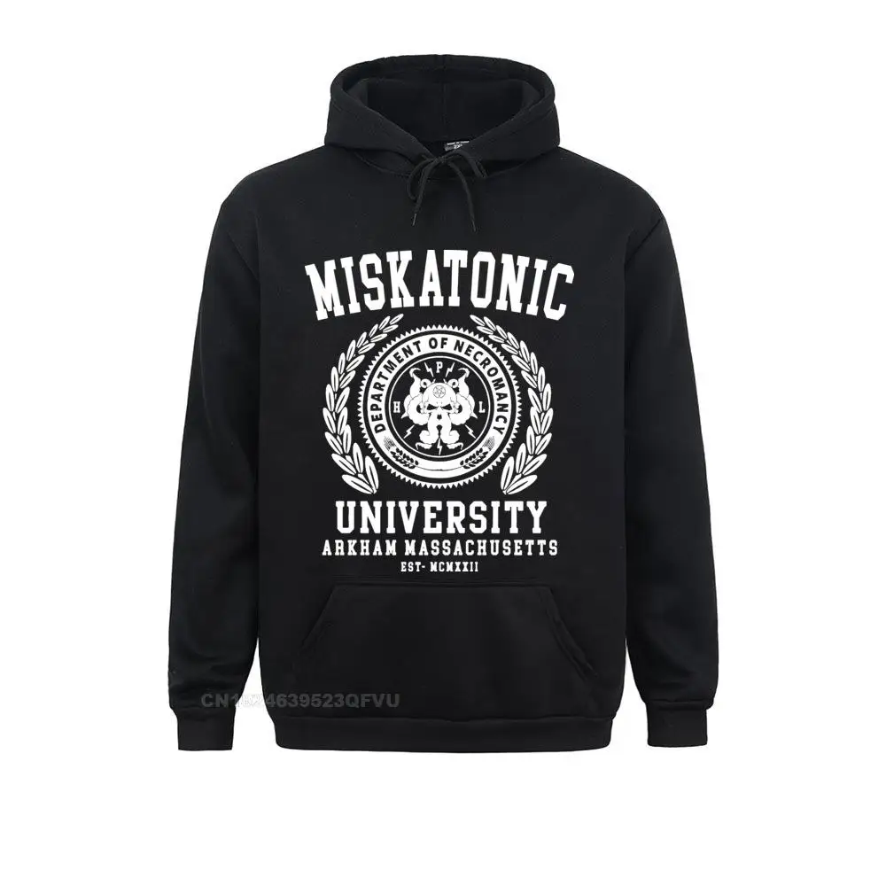 Cthulu And Lovecraft Miskatonic University Men Women Lovecraft Necronomicon Call Of Cthulhu Horror Hoodie Cotton Clothes