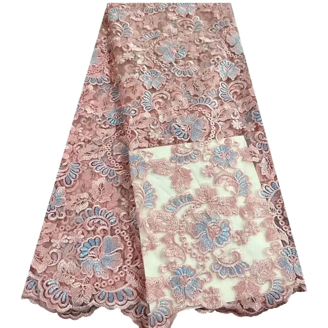 

Фиолетовая ткань, африканские материалы, жаккардовая 3d Цветочная вуаль, кружево, швейцарская вышитая тюль, вечернее женское свадебное платье