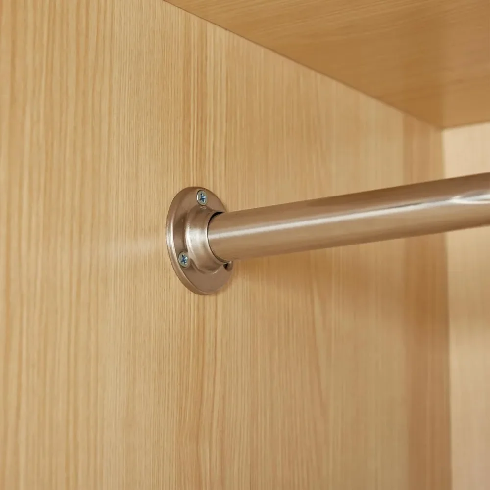 Шкафы и шкафы для спальни из ротанга высотой 71 дюйм 4-дверный шкаф с зеркалом