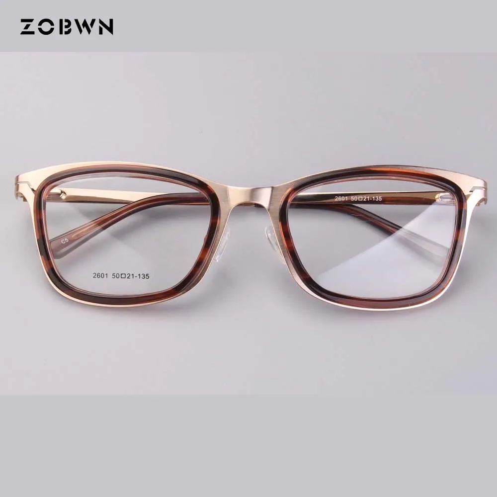 Wholesale promotion glasses woman branded design student oculos acetate vintage glasses gafa black armacao de oculos super light