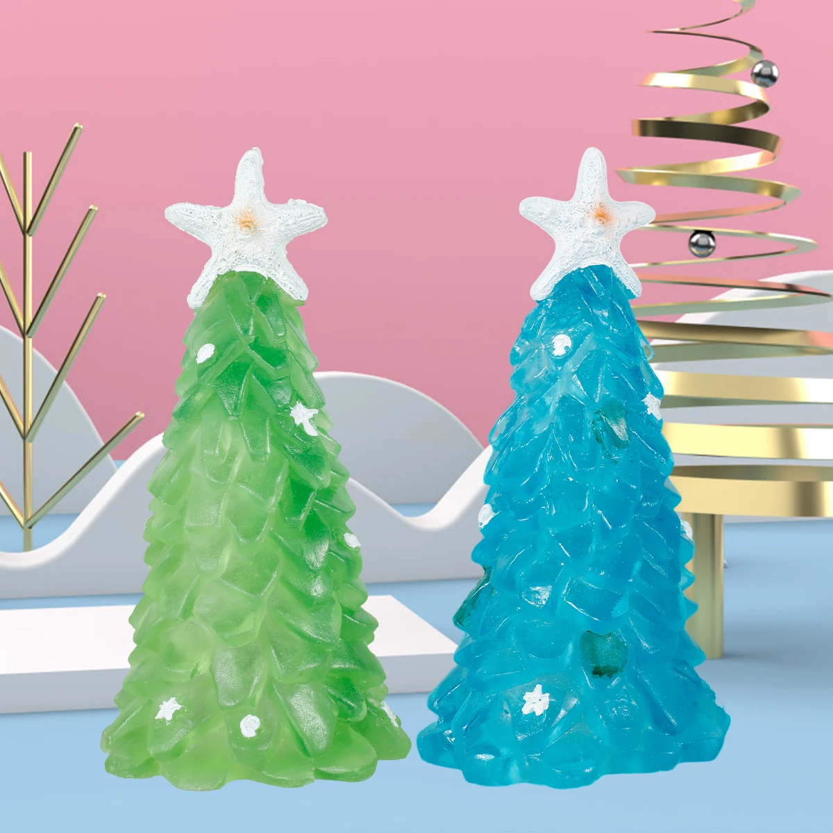 

Рождественская елка Sea Glass, Искусственная елка 6 дюймов, искусственная, постоянный океан, пляж, Рождественская елка, Рождественская вечеринк...
