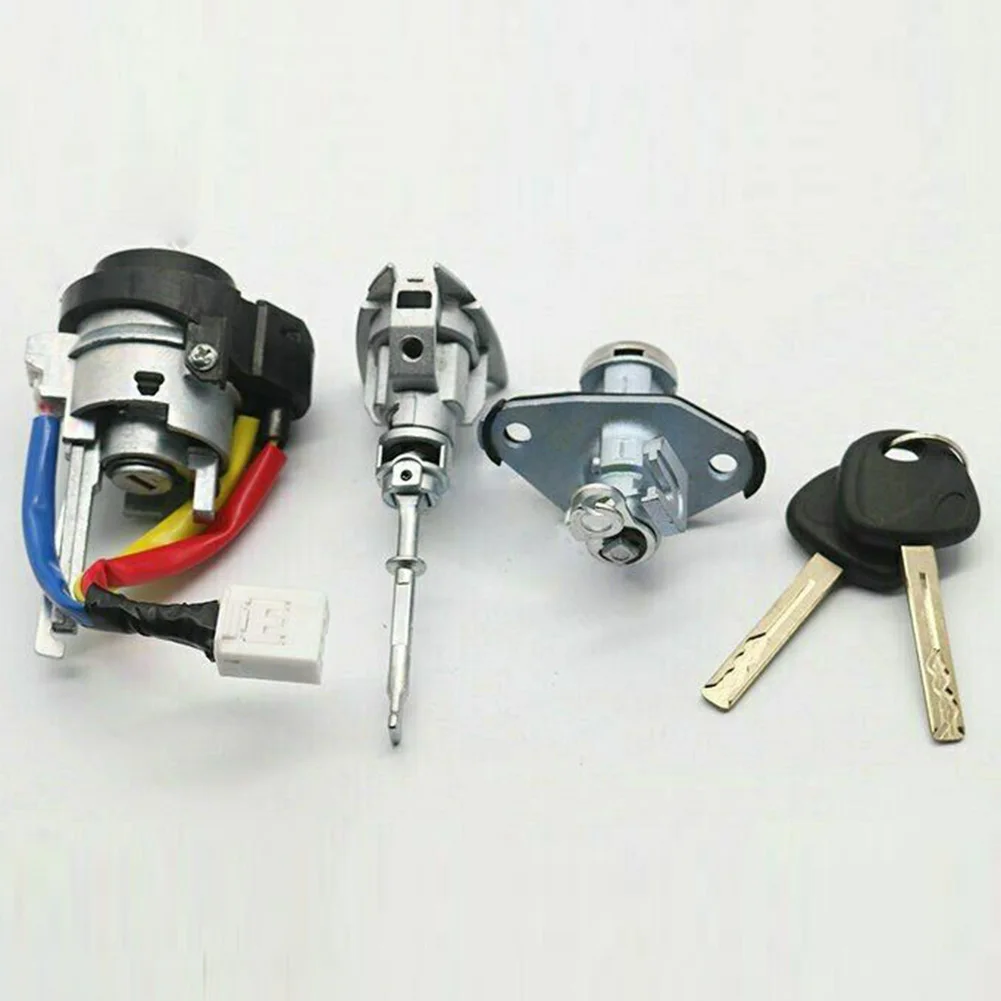 

Brand New Durable High Quality Practical Useful Full Lock Cylinder Door Lock 1 Set Accessories Cylinder Ignition