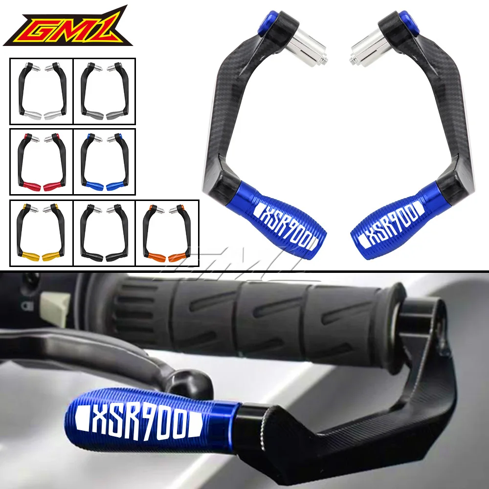 

For YAMAHA XSR900 XSR 900 ABS Universal Motorcycle Aluminum Handlebar Grips Guard Brake Clutch Levers Handle Bar Guard Protector