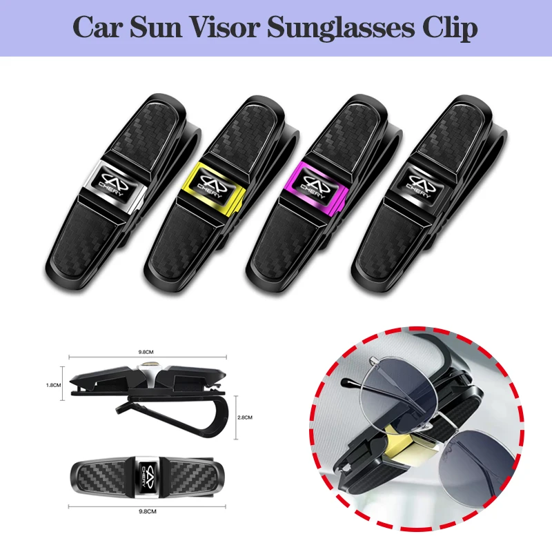 Автомобильные очки ABS солнцезащитный козырек зажим для солнцезащитных очков