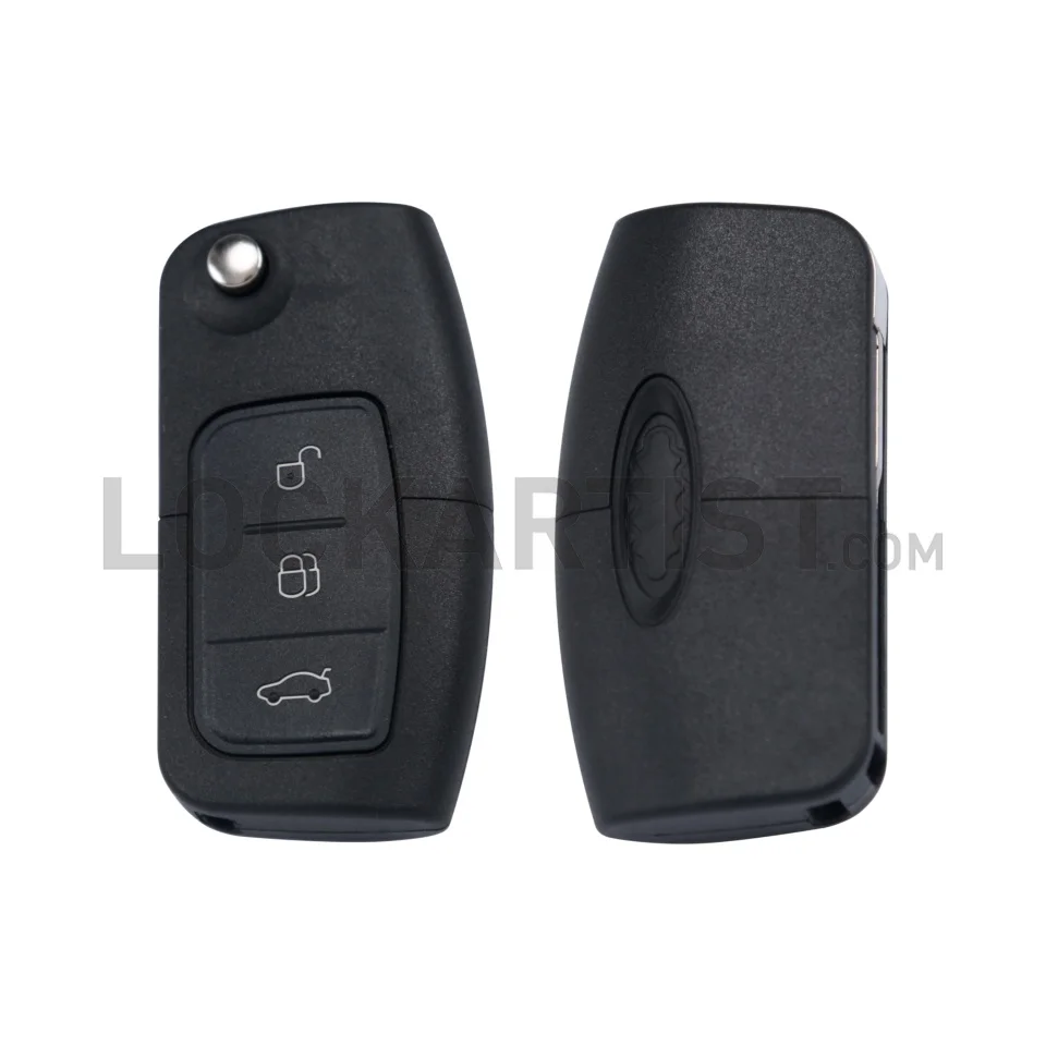 

Ford - Old Mondeo Fox Folding Pig Waist Remote Control Shell-3 Buttons - Flat Embryo