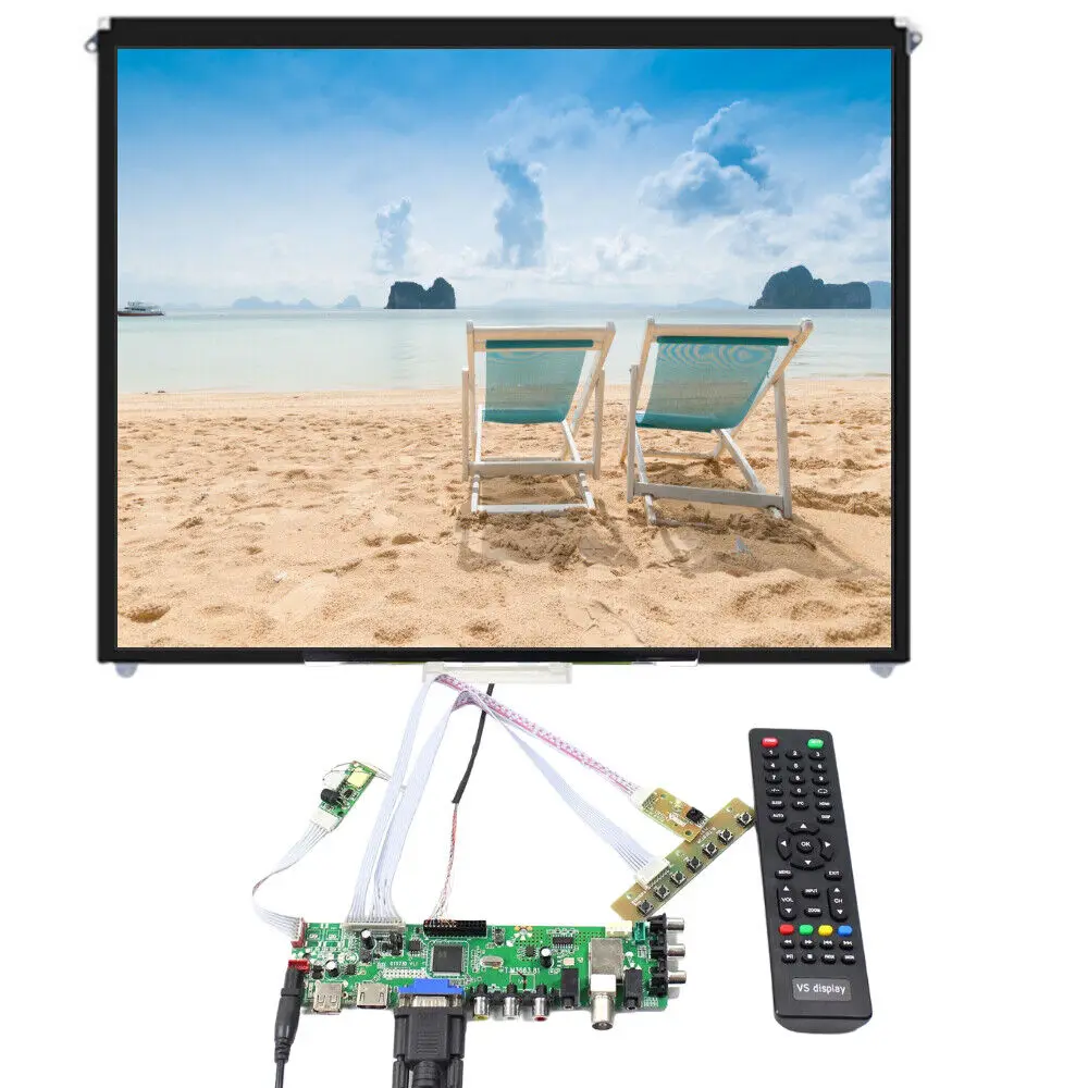 

Controller Driver Board Monitor Kit for IPAD 1 IPAD 2 1024X768 9.7" LCD Screen