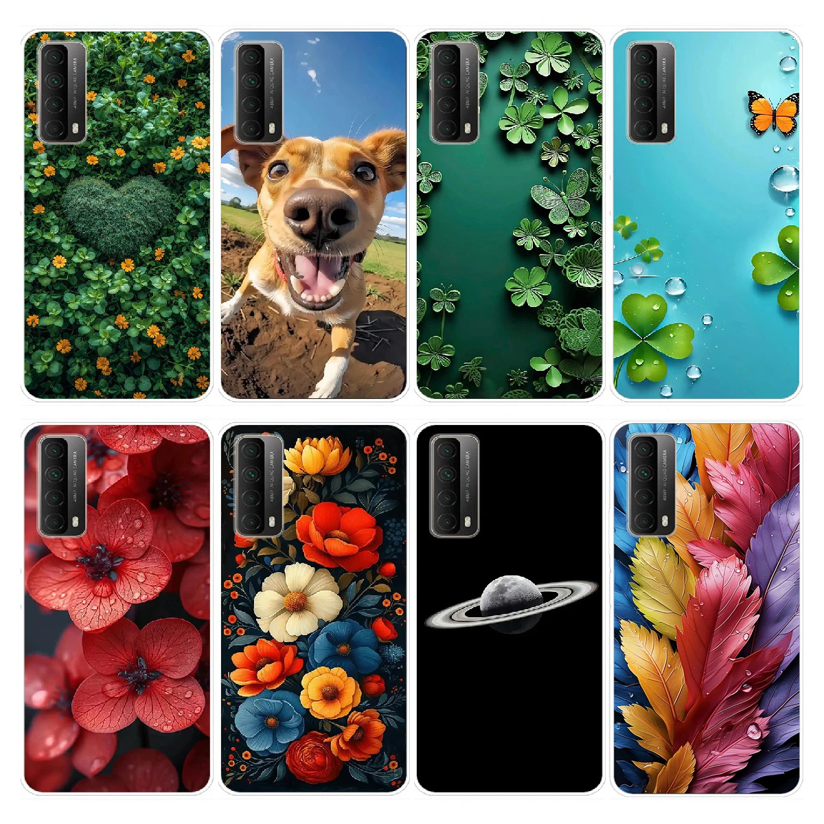 Флип-чехол для Huawei P Smart 2021 флип-чехол новый модный чехол с рисунком мягкий