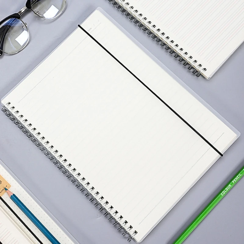 

A5 Journal Diary Book English/Horizontal Line/Grid Notebook Daily Weekly Planner Note Pads Time Management Planner