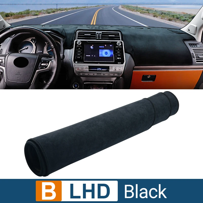 

Для Toyota Land Cruiser Prado 150 FJ150 2010-2017 2018 2019 2020 автомобильный чехол для приборной панели, коврик для приборной панели, солнцезащитный козырек, нескользящая накладка, аксессуары