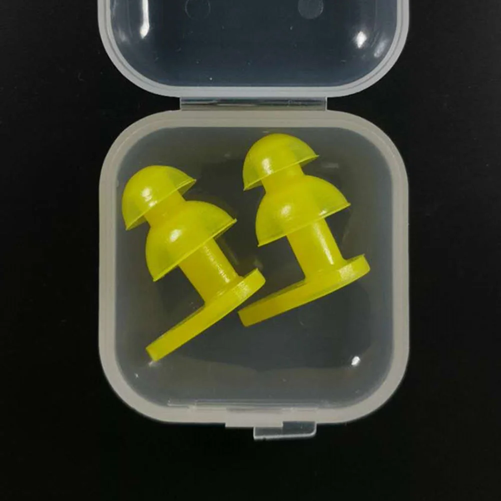 

6 Pairs Earplugs Noise Canceling Earbuds Waterproof Protector Tab Mushroom Child