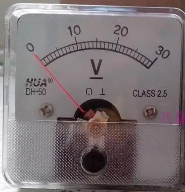 Аналоговый вольтметр Измерительный диапазон постоянный ток 1 В 2 3 в 5 10 15 20 30 50 100