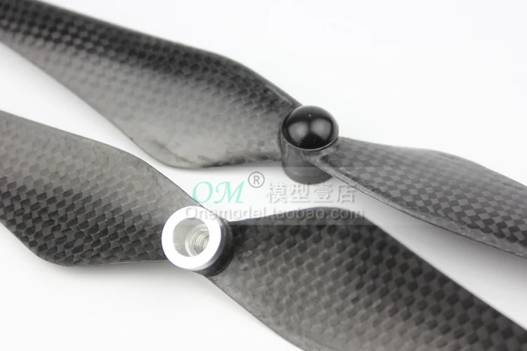 Лопасть пропеллера из углеродного волокна 9443 самоблокирующийся реквизит 3K для DJI