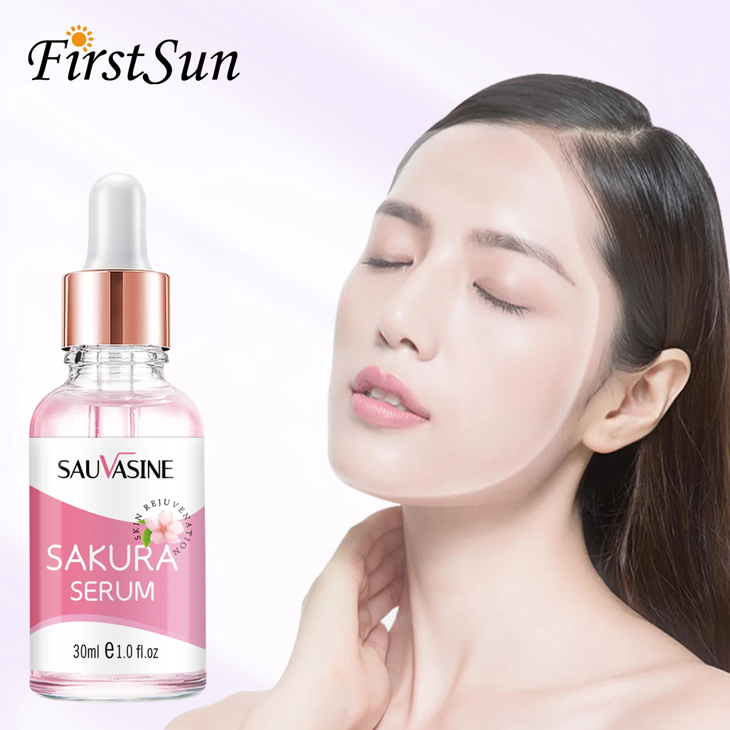 

Sakura Serum Anti Aging Pure Plant Face Essence Whitening Shrink Pores Tightening Skin Face Moisturizing Anti Wrinkles Essence
