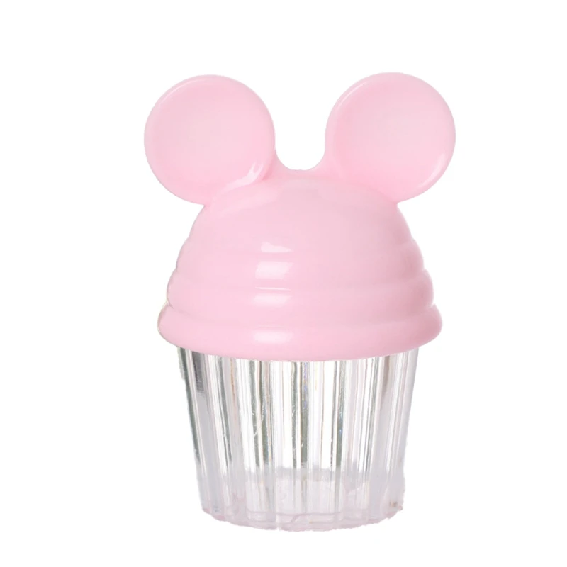 

Cartoon Plastic Candy Box Christmas Gift Box Cute Round Storage Packaging Case For Wedding Baby Shower Birthday