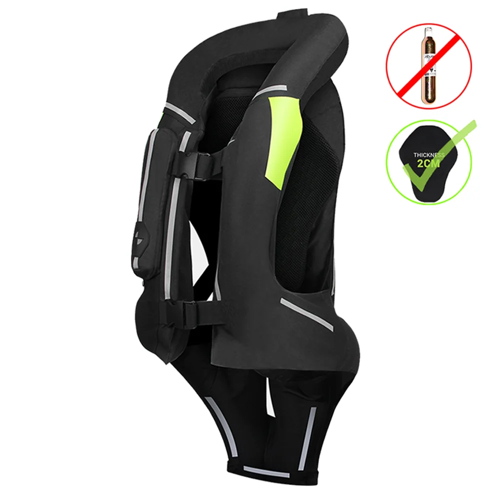 

Мотоциклетный Жилет С Подушкой Безопасности, Усовершенствованная Надувная Защита Для Гонок