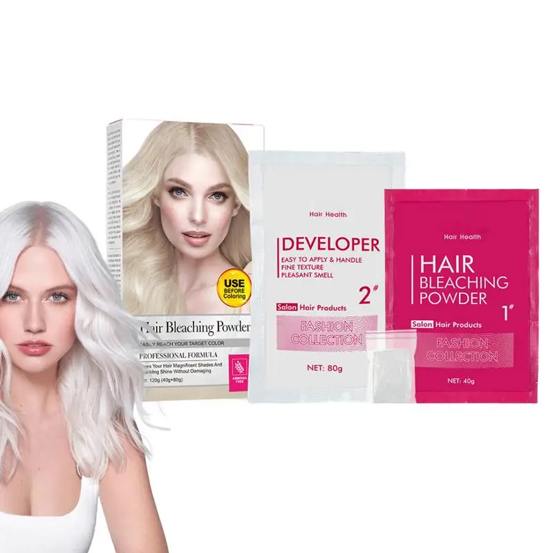 Отбеливающая Пудра для волос мягкая пудра отбеливатель профессиональная