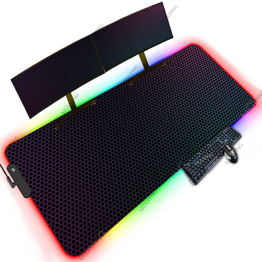 Черный коврик для мыши 1200x600 Xxxl игровые аксессуары Rgb коврики с подсветкой очень большой Настольный коврик 100x5 0 коврик для мыши от компании геймера арт
