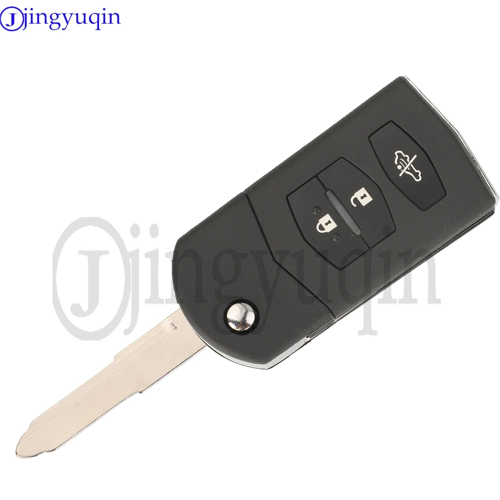 Jingyuqin 433 МГц ID63 чип SKE126-01 чехол для ключей от автомобиля MAZDA 5 CX7 M2 Demio 3 M3 Axela M5 Premacy 6 M6