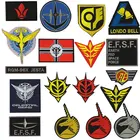 Декоративная вышитая заплатка на липучке, Тактический Мобильный костюм, аниме нашивка, эмблемы, забавные значки, вышивка, мотоциклетные нашивки