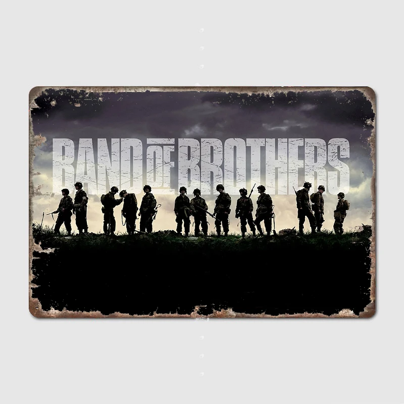 Группа братьев металлический жестяной знак Грузовик Внутренний и наружный дом