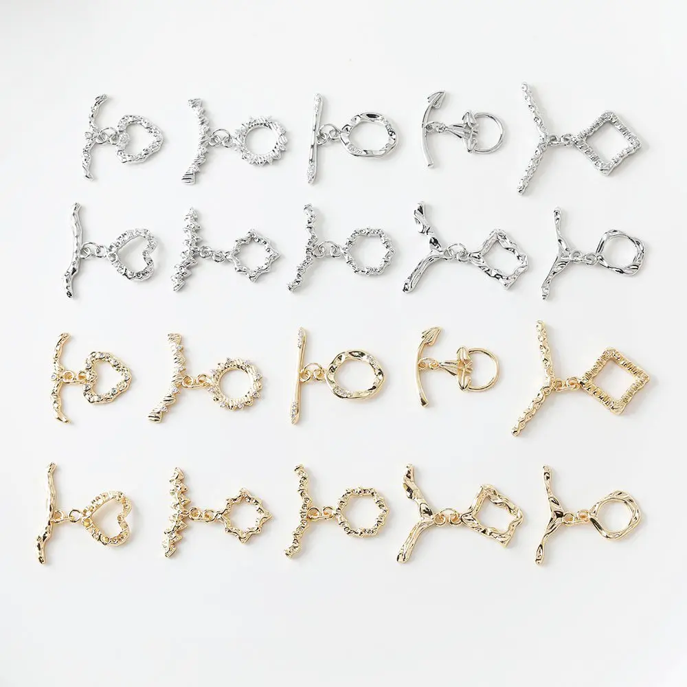 

2 шт., латунные застежки для браслета, 14 к