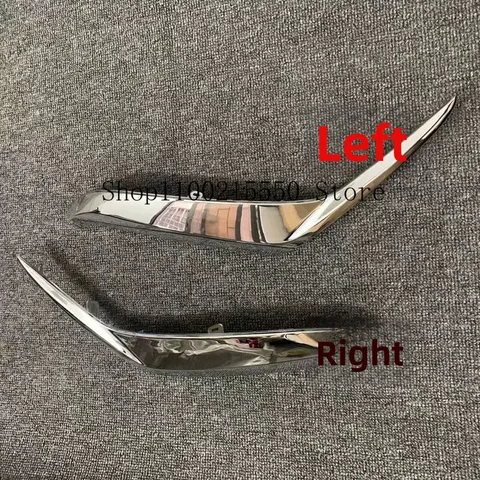 Для Toyota Land Cruiser GT LC200 2016-2021 хромированные полоски для литья переднего бампера