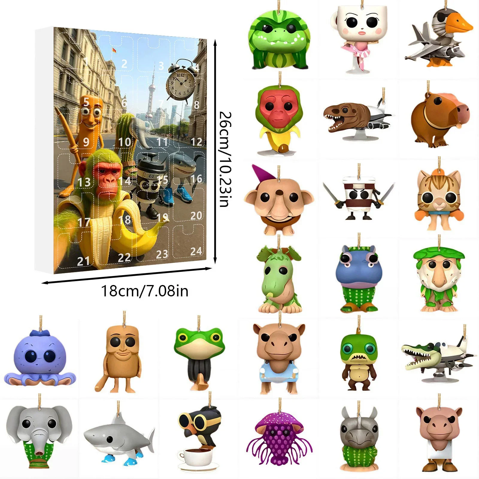 

Рождественский адвент-календарь Brainrot