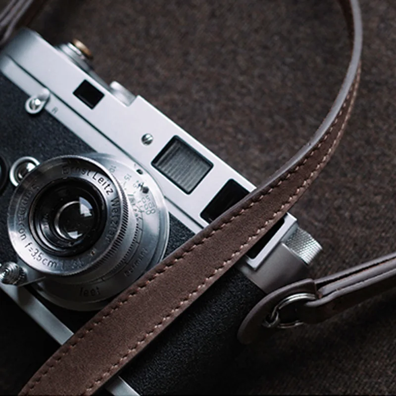 

Cam-in Hole type of leather camera strap forLeica M-M M240 M3 M6 M7 M8 M9 M9p M10 Sony Nikon Sigma Fuji Cannon